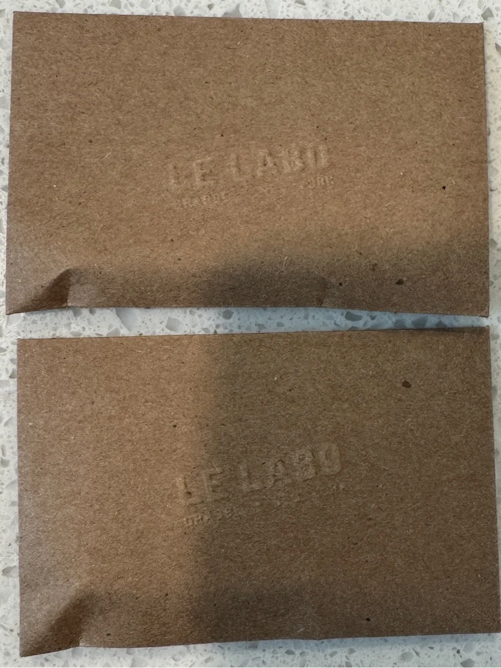 Le Labo Mini samples #33 #26 Duo